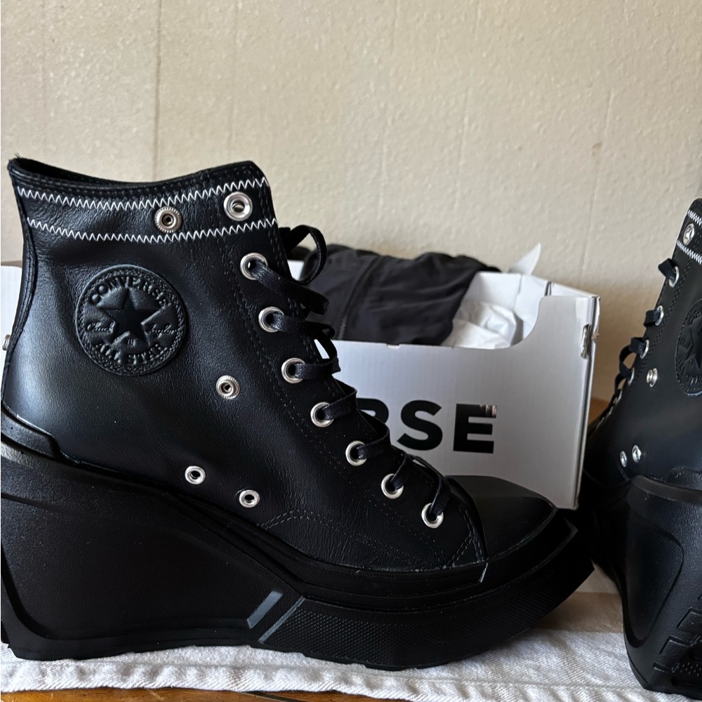 Converse(WMNS) Martine Ali x Converse Chuck 70 Deluxe Wedge 'Black'